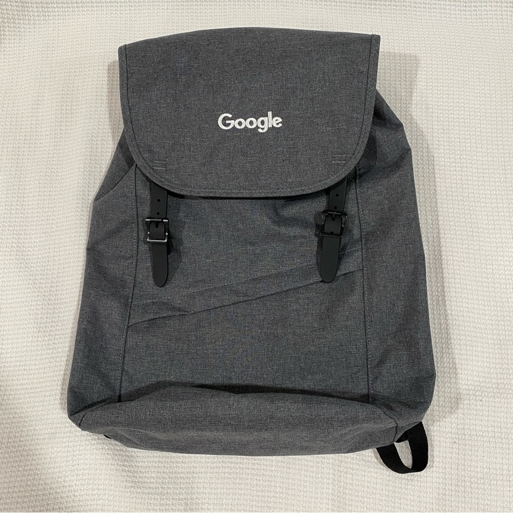Stormtech x Google Backpack in Gray